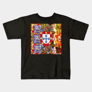 Portuguese folk art Kids T-Shirt